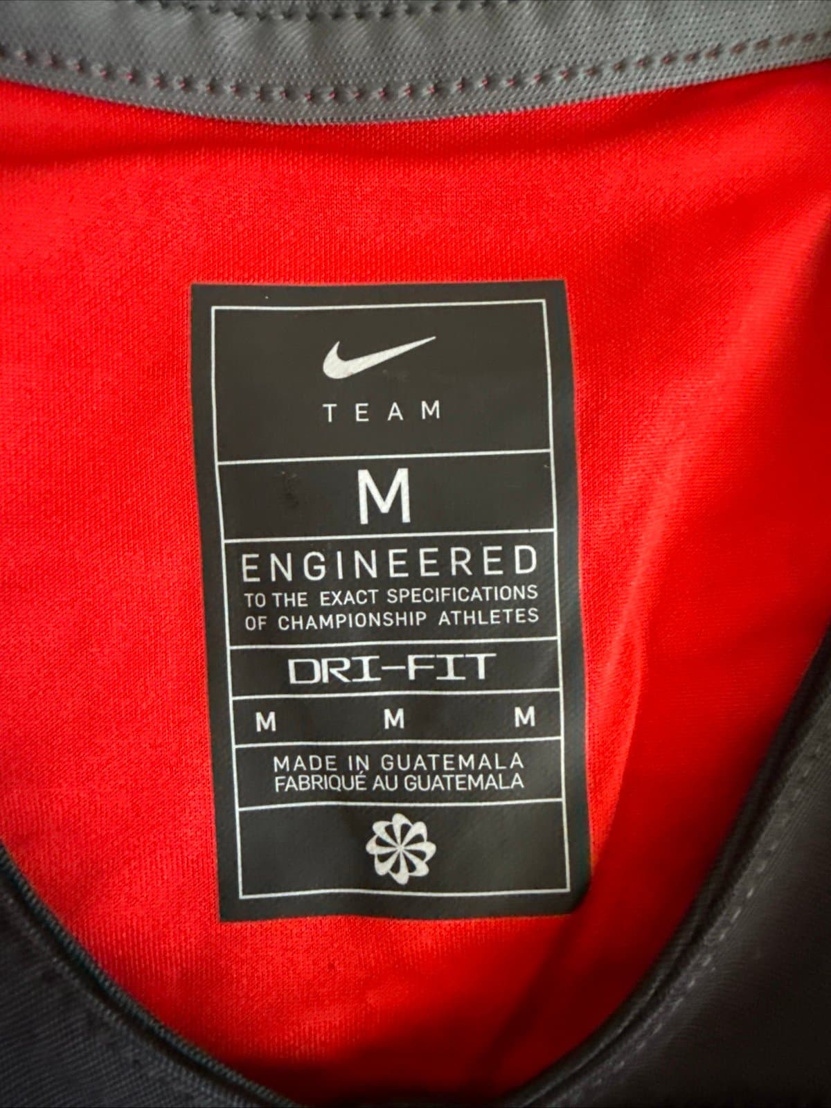 Men’s Nike Maurice Hayes Jr #16 Georgia Bulldogs NCAA Jersey Sz M - Red RARE - Thumbnail 4