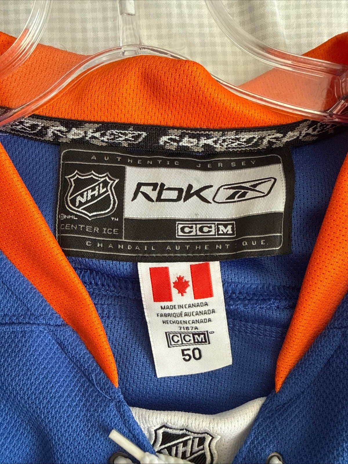 Men’s Reebok New York Islanders John Tavares #91 Jersey NHL Sz 50 - Blue NWOT - Thumbnail 4