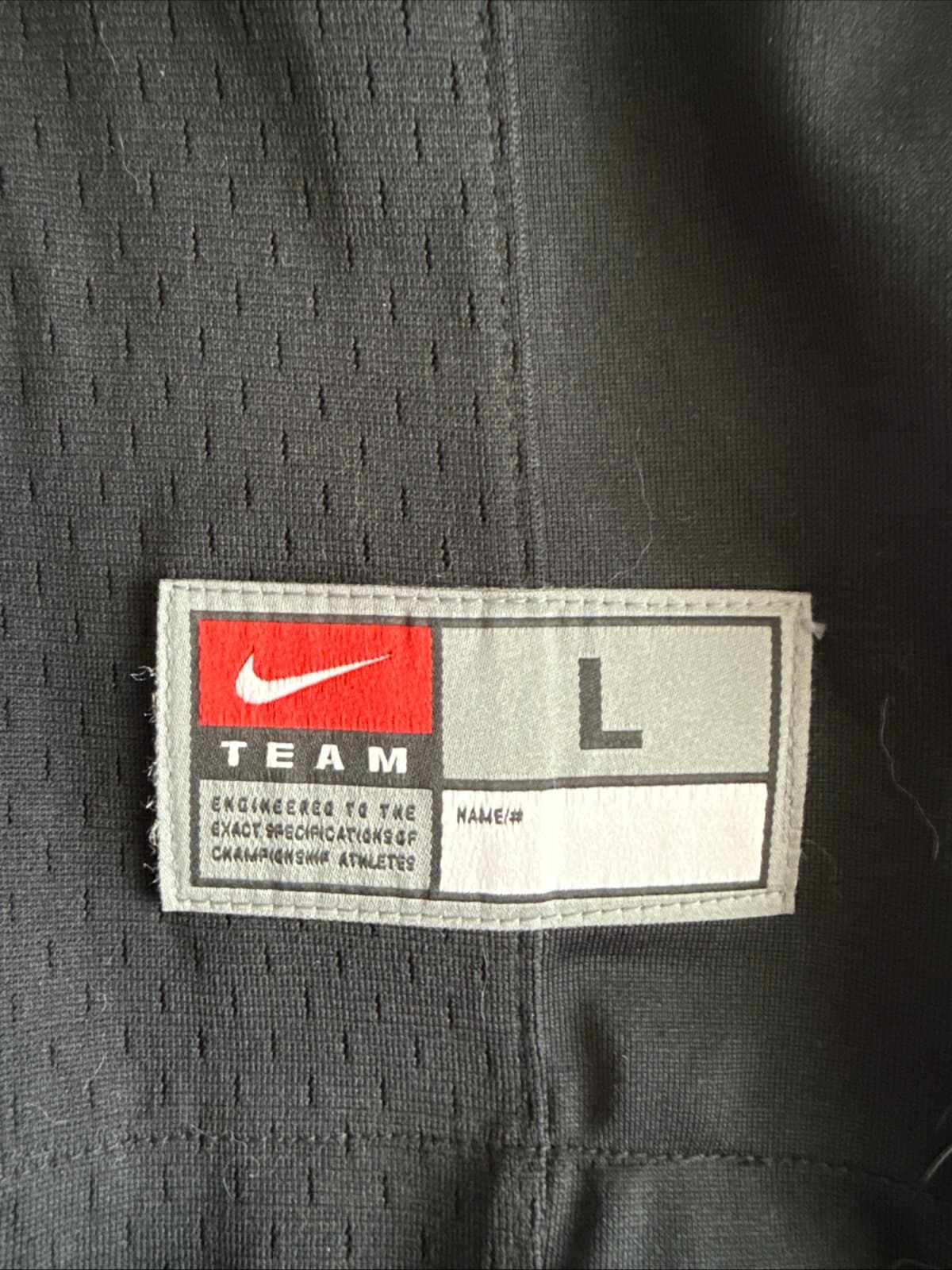 Men’s Nike Ed Bradley #68 Wake Forest Jersey Sz L - Black RARE NWT - Thumbnail 3