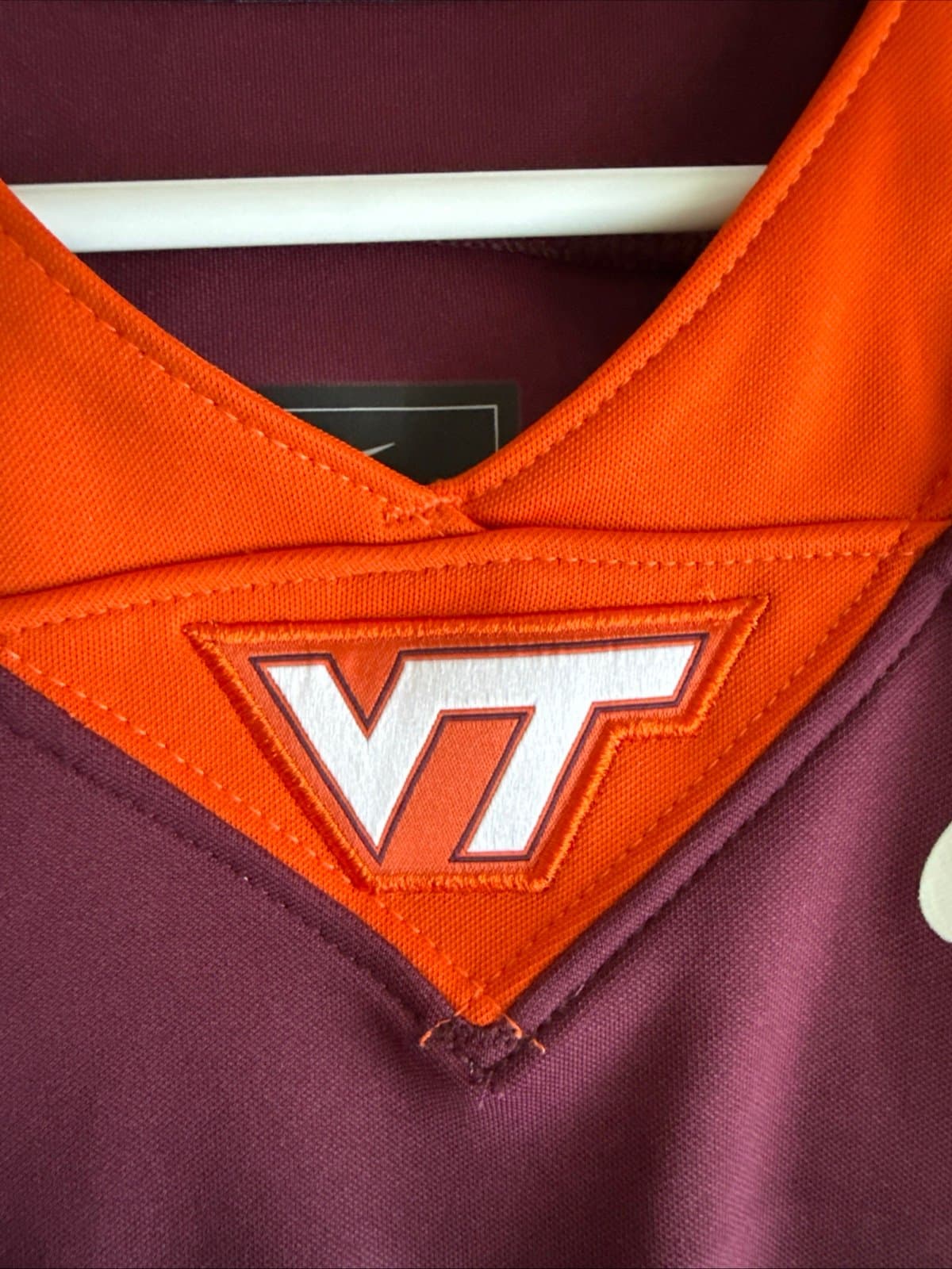 Men’s Lance Williams #64 Virginia Tech Hokies Football NCAA Jersey Sz M - RARE - Thumbnail 5