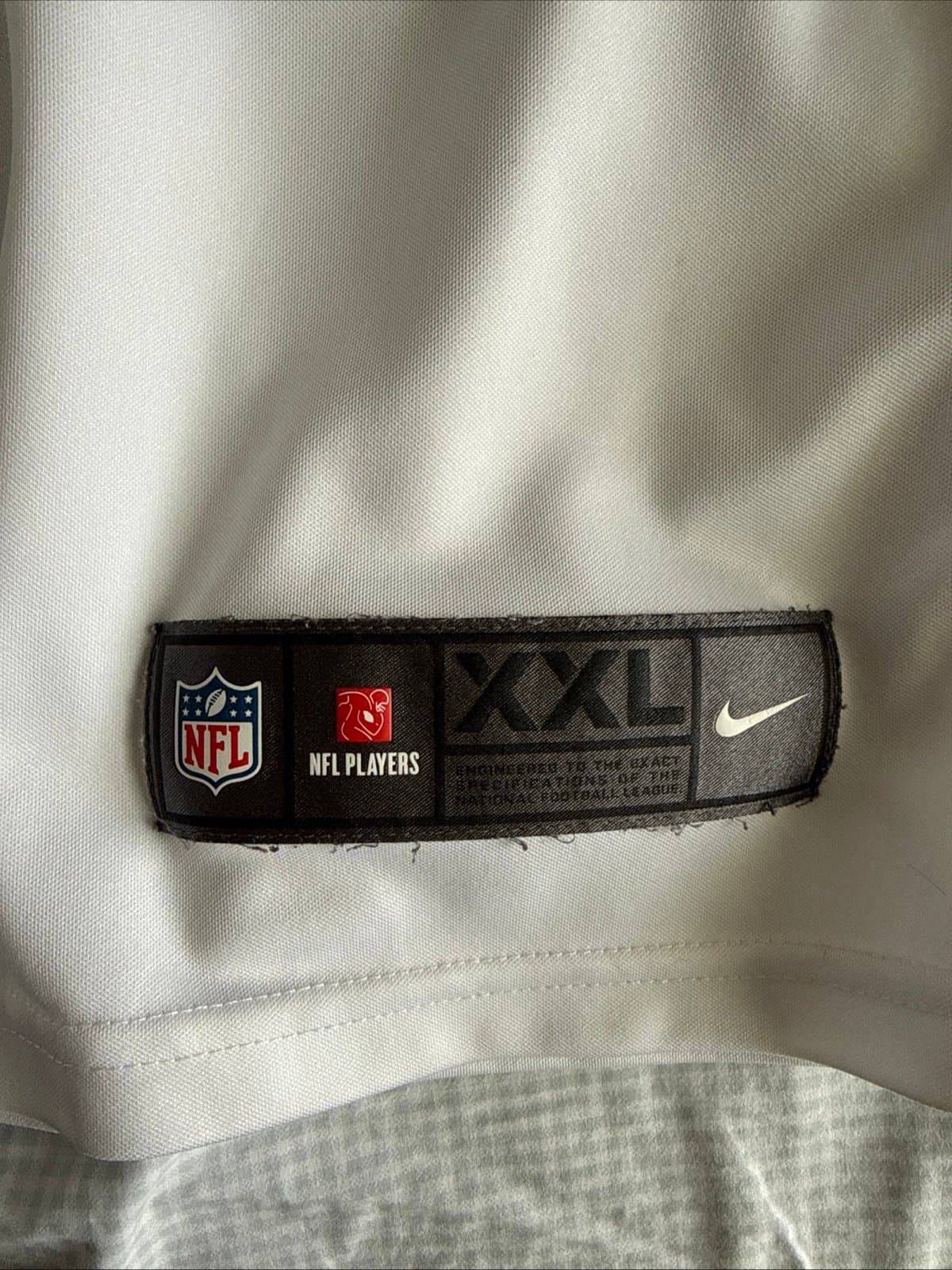 Men’s Nike New Orleans Saints Taysom Hill #7 Color Rush Vapor Lmtd Jersey Sz 2XL - Thumbnail 3