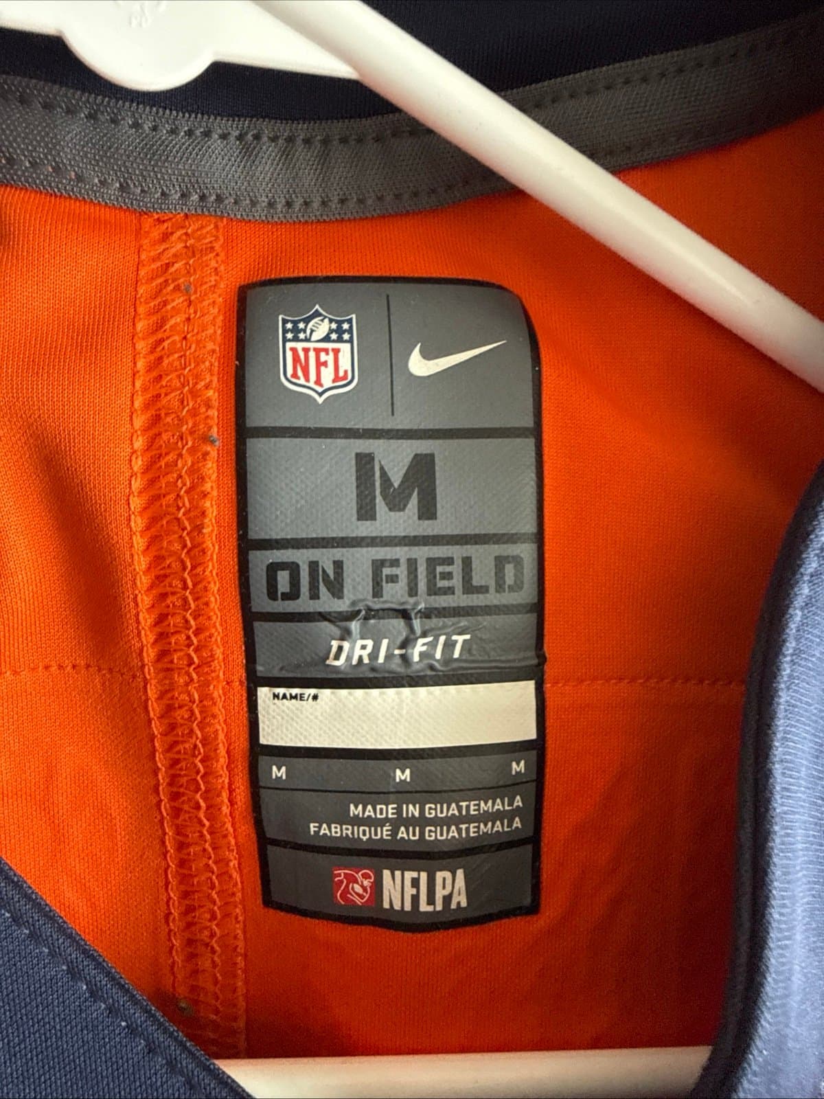 Men's Nike Phillip Lindsay #30 Denver Broncos Vapor Lmtd 100th Jersey Sz M RARE - Thumbnail 4