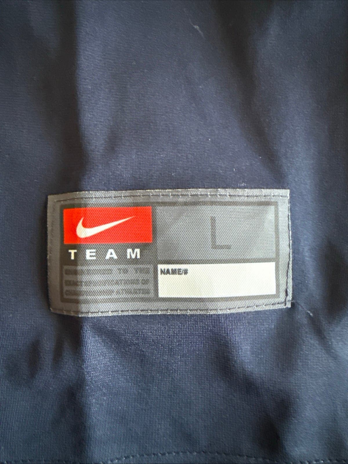 Men’s Nike Authentic West Virginia Mountaineers Danny King #39 Jersey Sz L Blue - Thumbnail 3