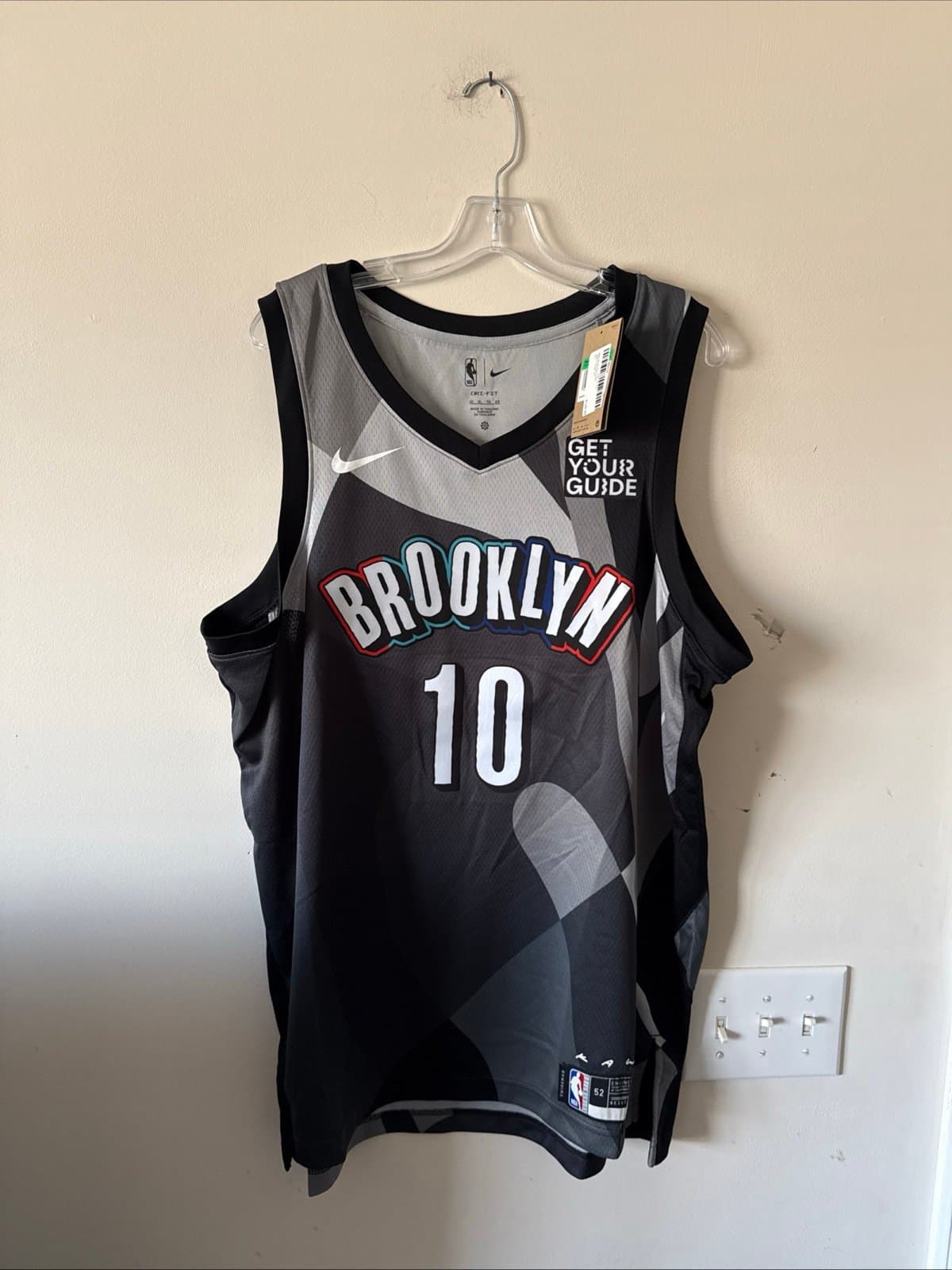 Men’s Nike x KAWS Ben Simmons #10 Brooklyn Nets Swingman Jersey Sz 52 - NWT RARE - Image 1