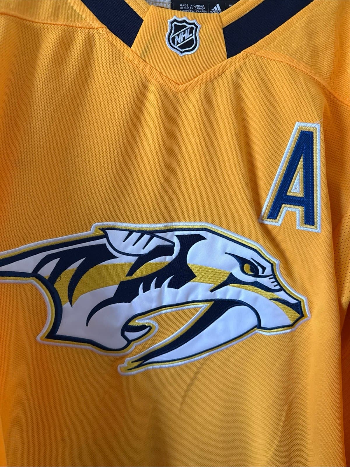 Men’s Adidas Climalite Ryan Johansen #92 Nashville Predators Home Jersey Sz 54 - Thumbnail 2