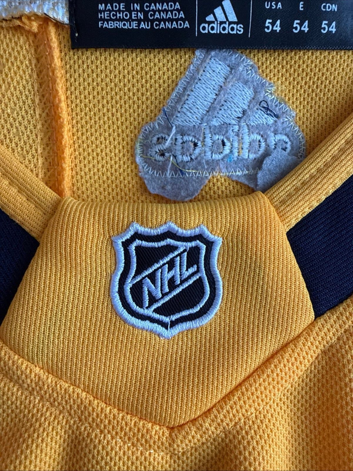 Men’s Adidas Climalite Ryan Johansen #92 Nashville Predators Home Jersey Sz 54 - Thumbnail 5