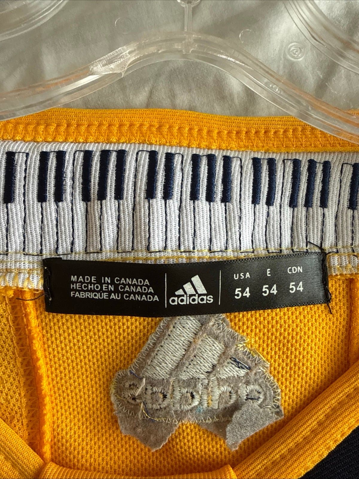 Men’s Adidas Climalite Ryan Johansen #92 Nashville Predators Home Jersey Sz 54 - Thumbnail 4