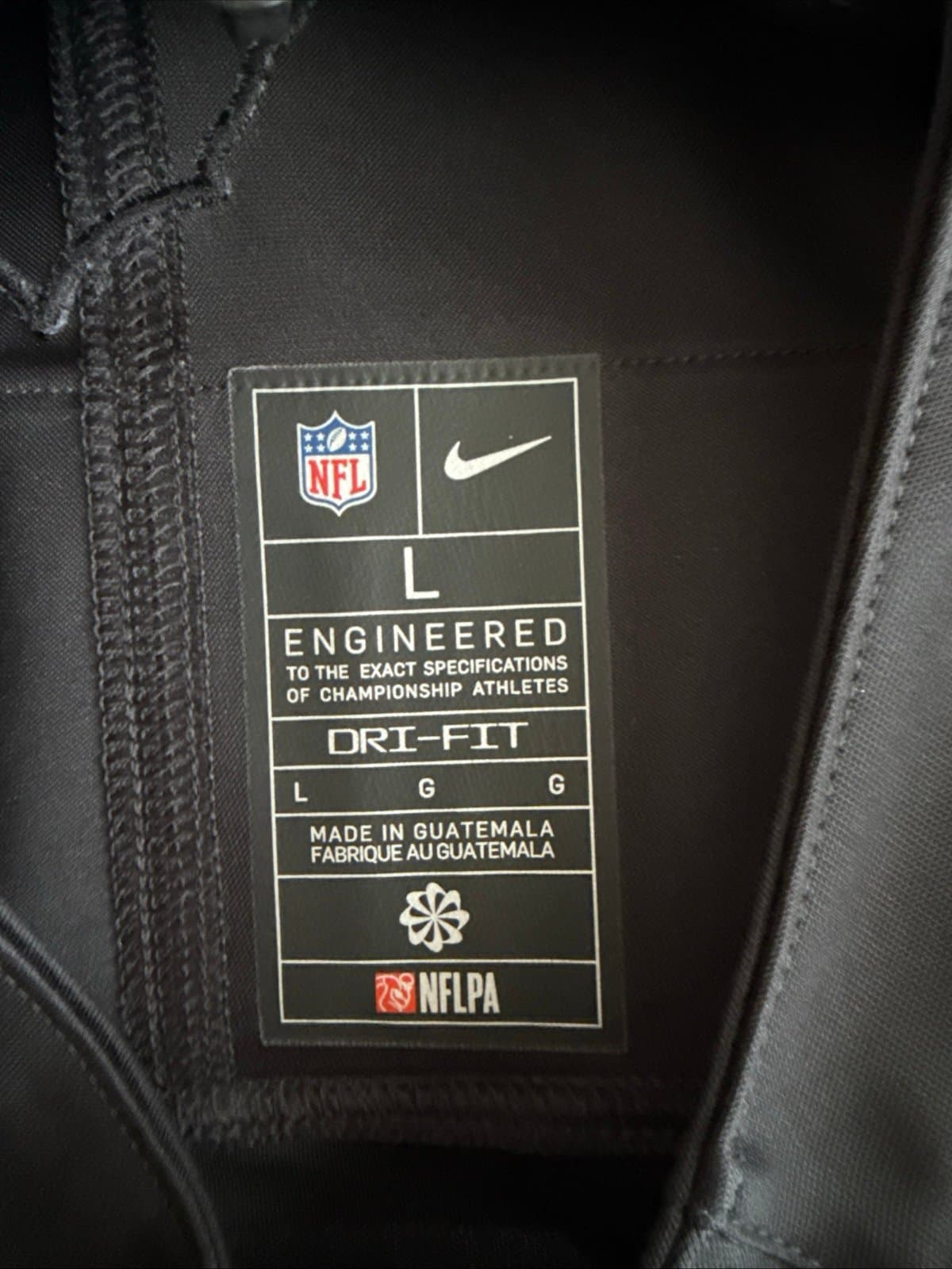 Men’s Nike Marquise Brown #2 Arizona Cardinals Vapor Limited Jersey Sz L - Black - Thumbnail 4