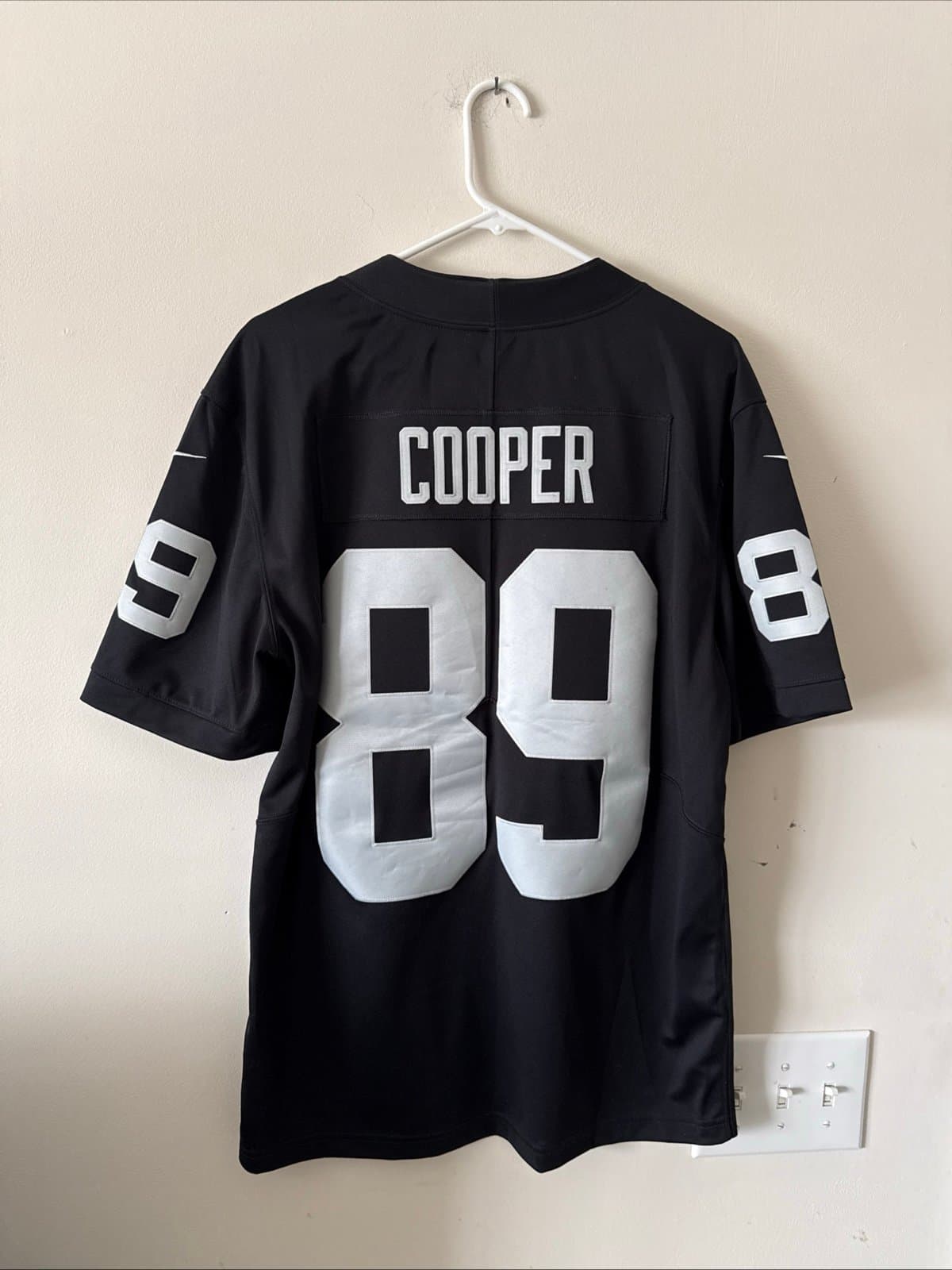 Men’s Nike Amari Cooper #89 Oakland Raiders Vapor Limited Jersey Sz M Black RARE - Thumbnail 6