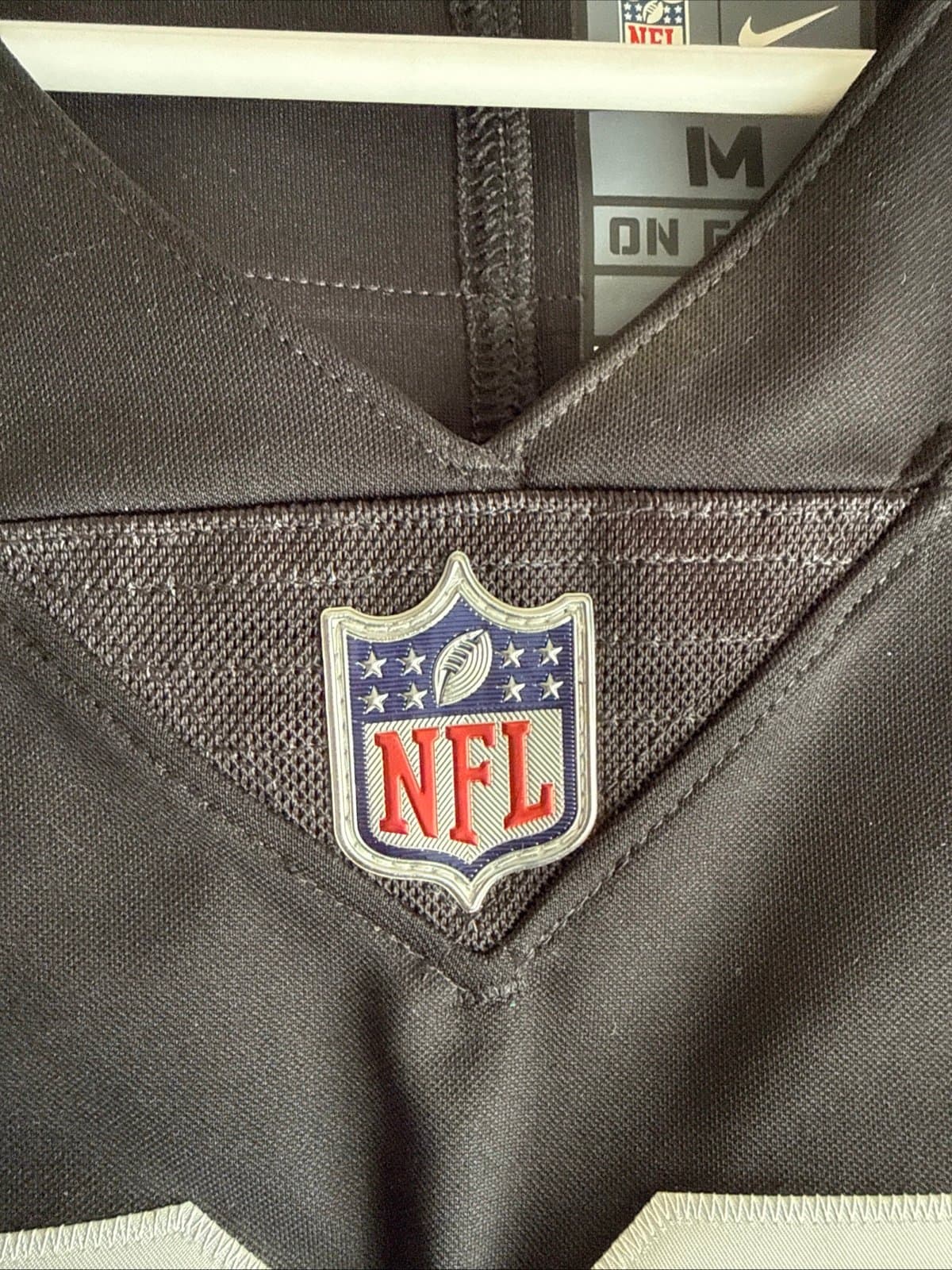 Men’s Nike Amari Cooper #89 Oakland Raiders Vapor Limited Jersey Sz M Black RARE - Thumbnail 5