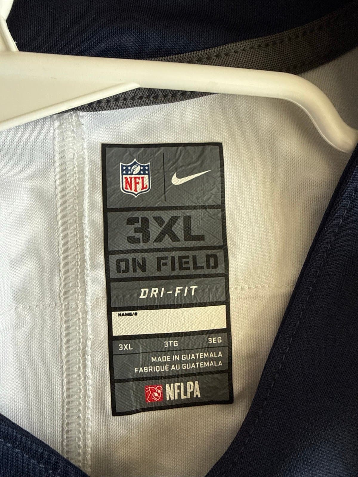 Men’s Nike Tony Pollard #20 Dallas Cowboys Vapor Lmtd Throwback Jersey Sz 3XL - Thumbnail 4