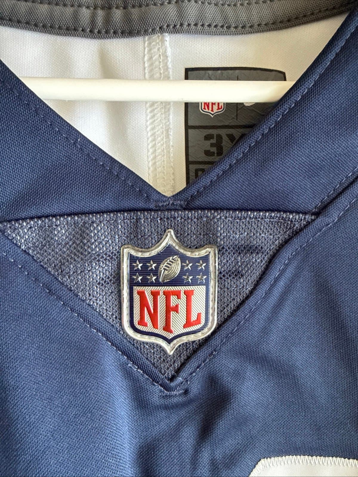 Men’s Nike Tony Pollard #20 Dallas Cowboys Vapor Lmtd Throwback Jersey Sz 3XL - Thumbnail 5