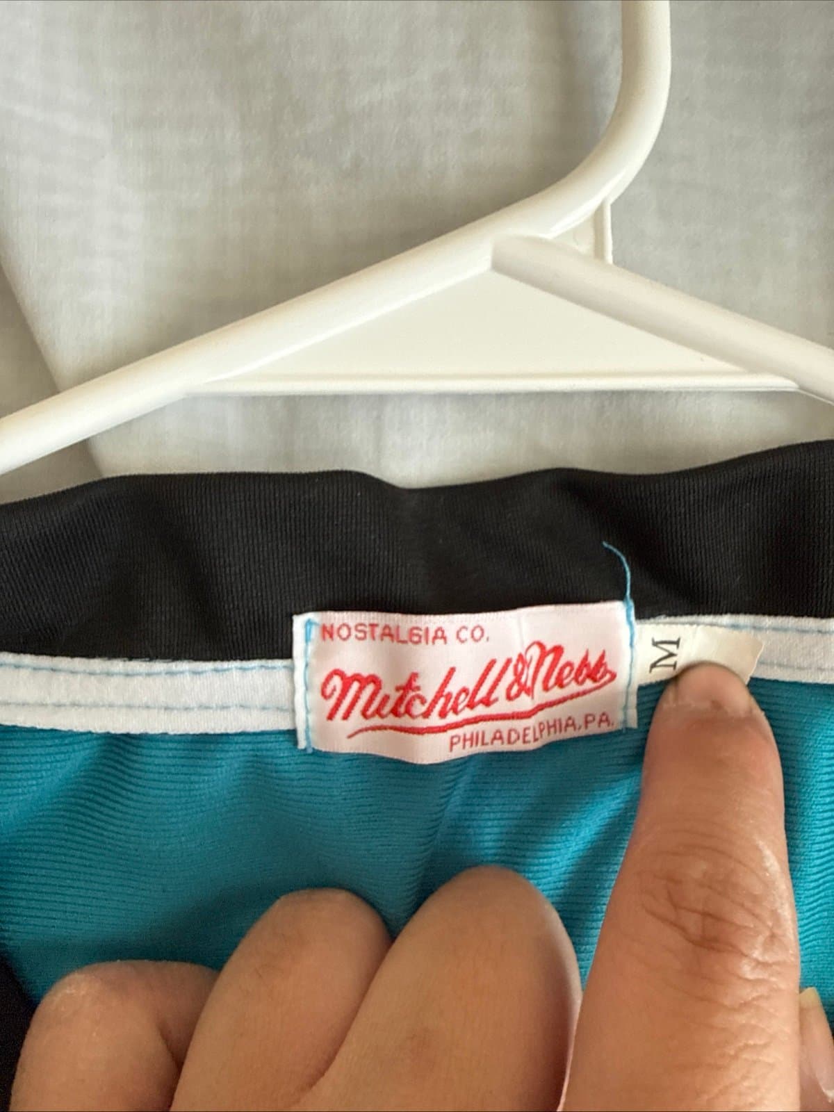 Men’s Mitchell & Ness 2003 Julius Peppers #90 Carolina Panthers Jersey Sz M RARE - Thumbnail 4