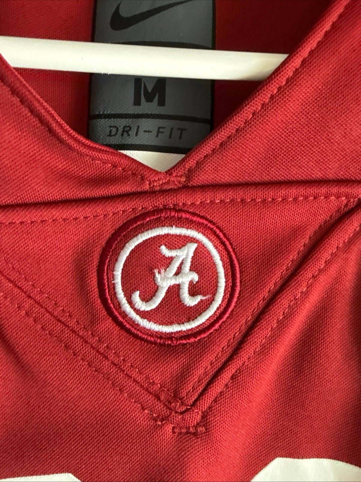 Men’s Nike Najee Harris #22 Alabama Crimson Tide NCAA Jersey Sz M - Red RARE - Thumbnail 5