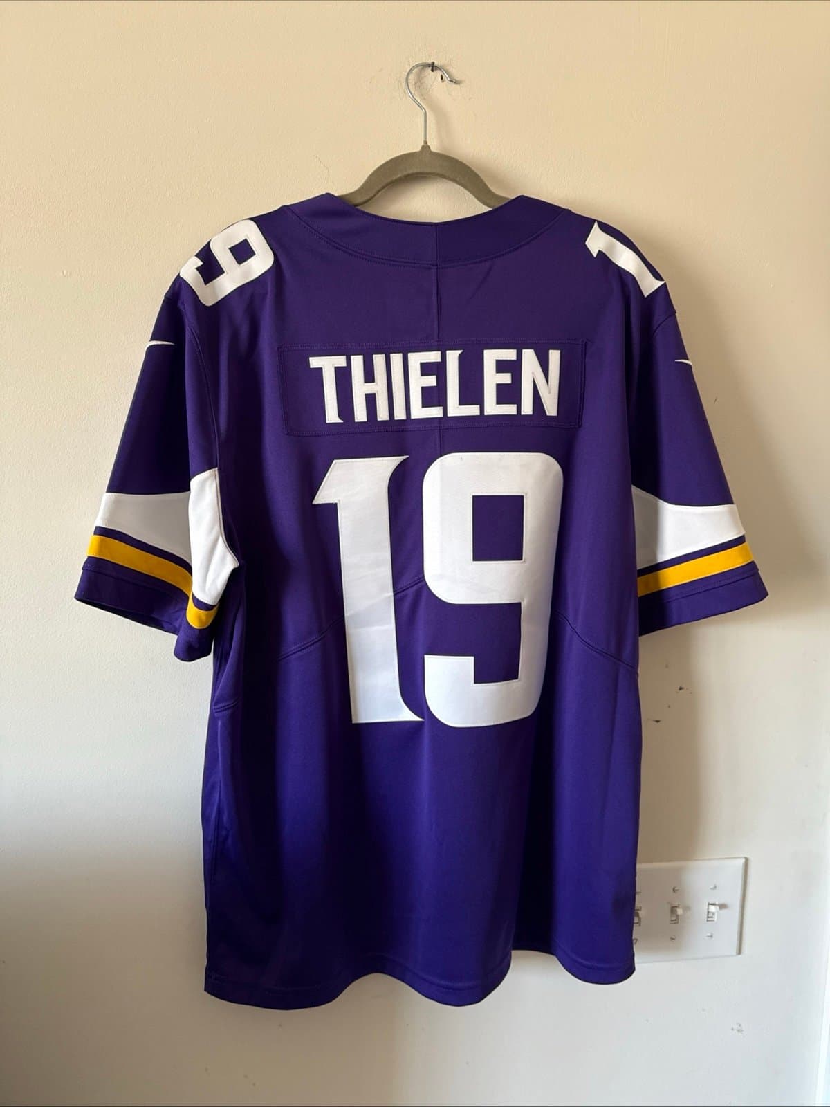 Men’s Nike Adam Thielen #19 Minnesota Vikings Mens Vapor Lmtd Jersey Sz XL RARE - Thumbnail 6