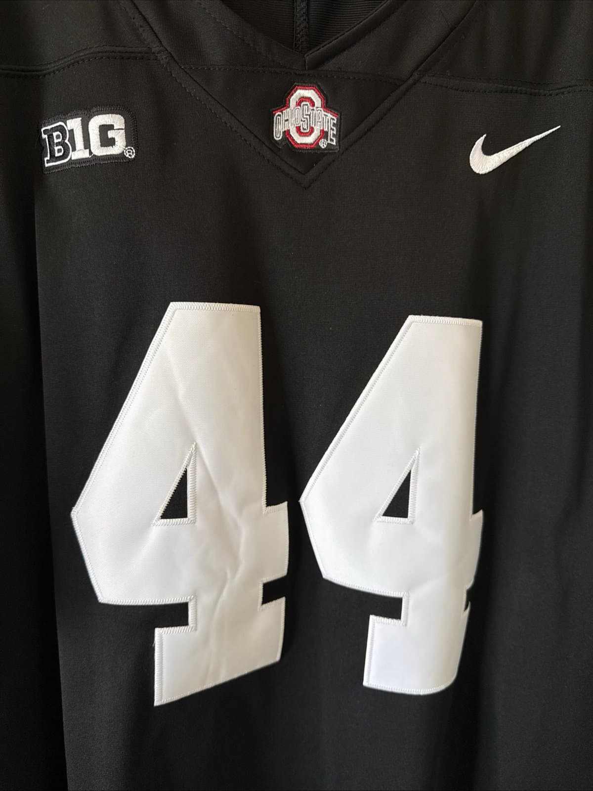 Men’s Nike JT Tuimoloau #44 Ohio State Buckeyes Blackout Jersey Sz 2XL - RARE - Thumbnail 2