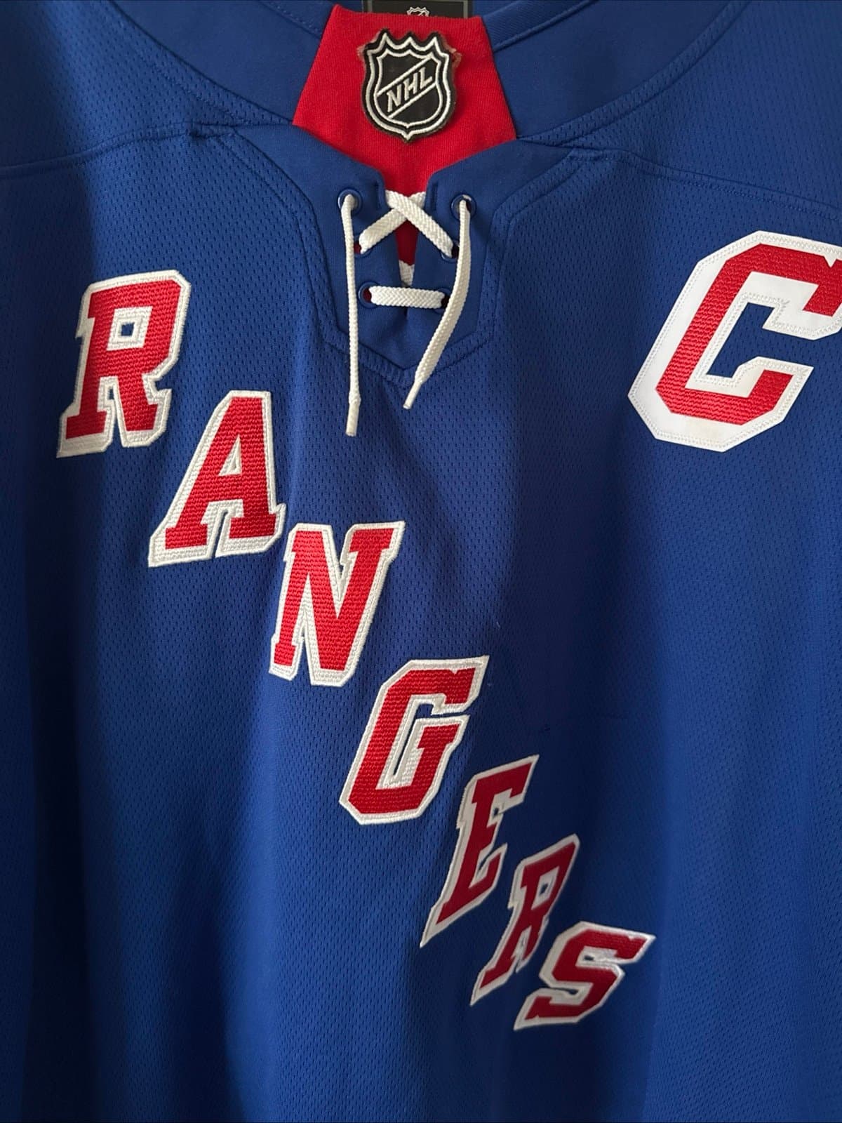 Men’s Fanatics New York Rangers Ryan McDonagh #27 NHL Jersey Size 2XL - Blue - Thumbnail 2