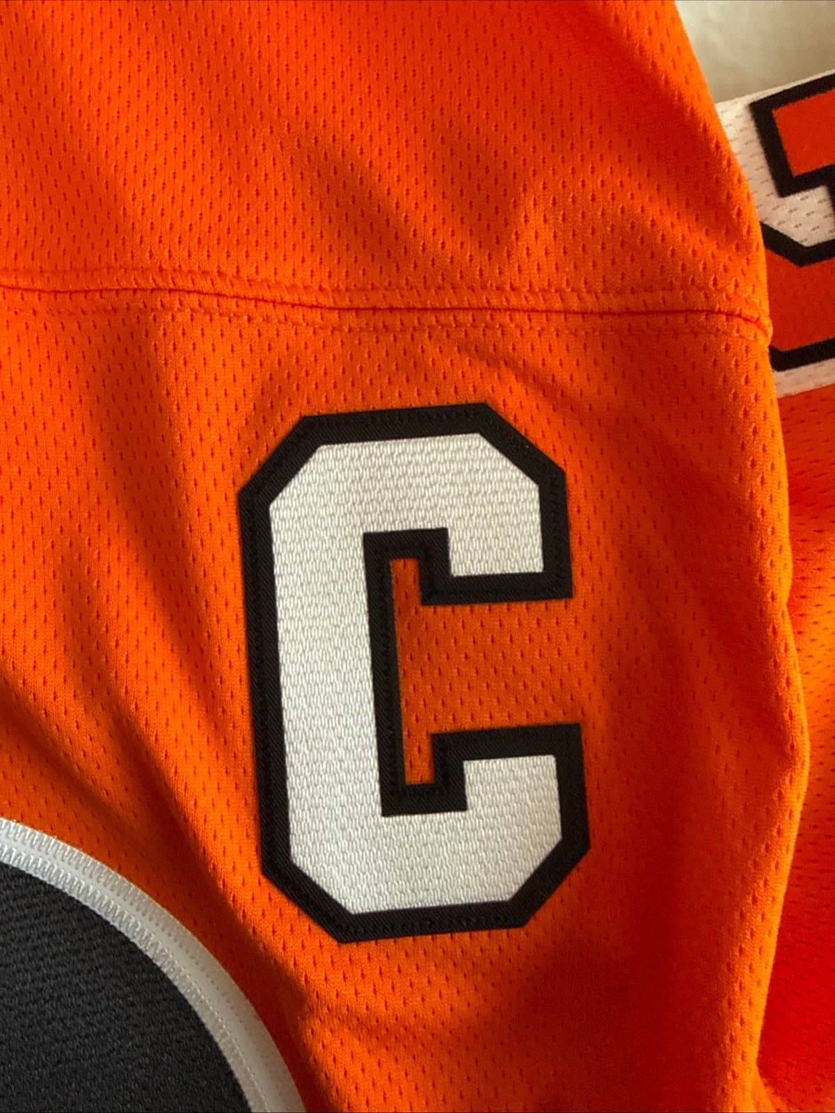 Men’s Fanatics Claude Giroux #28 Philadelphia Flyers Jersey Sz XL - Orange NWT - Thumbnail 5