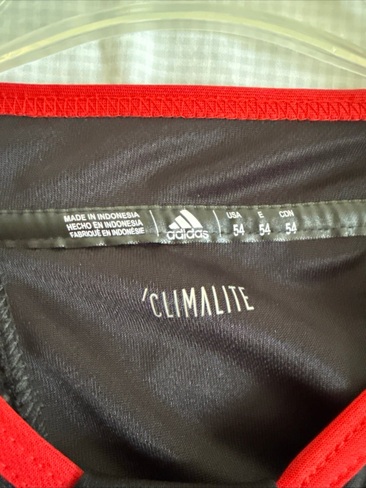 Men’s adidas Nikita Gusev #97 New Jersey Devils Home Jersey Sz 54 - Red - Thumbnail 4