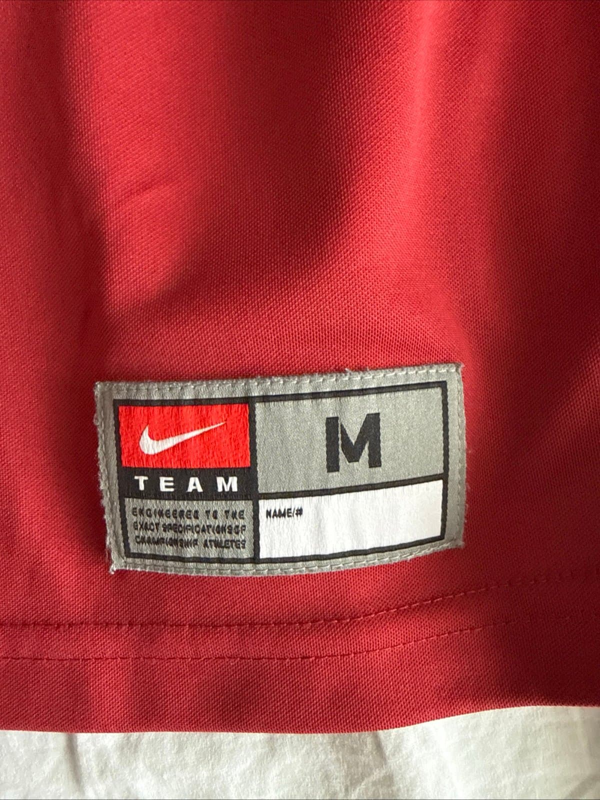 Men’s Nike Najee Harris #22 Alabama Crimson Tide NCAA Jersey Sz M - Red RARE - Thumbnail 3