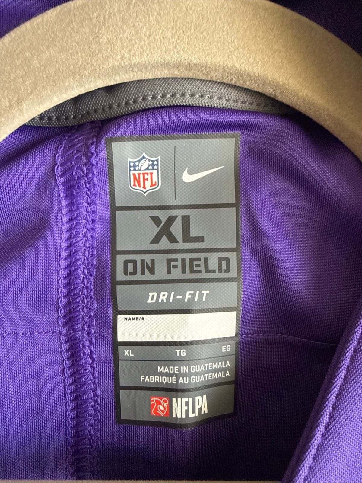 Men’s Nike Adam Thielen #19 Minnesota Vikings Mens Vapor Lmtd Jersey Sz XL RARE - Thumbnail 4