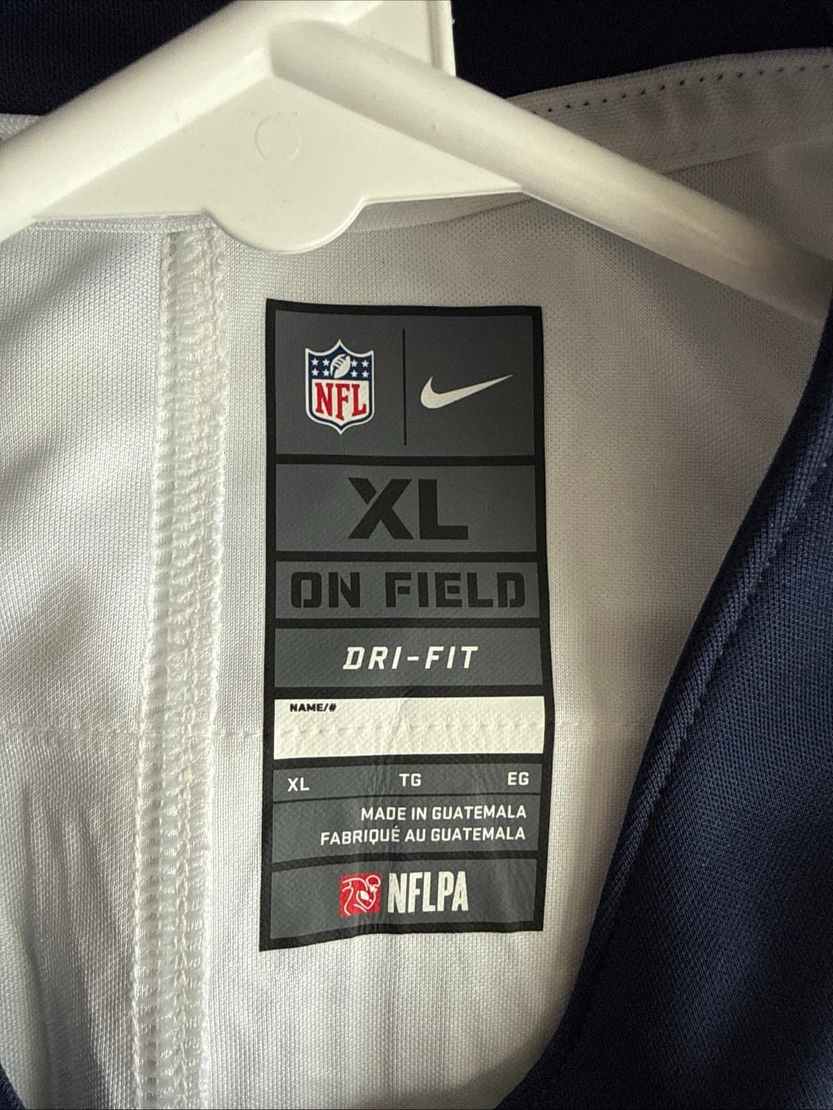 Men’s Nike Justin Simmons #31 Denver Broncos Vapor Lmtd Jersey Sz XL White RARE - Thumbnail 4