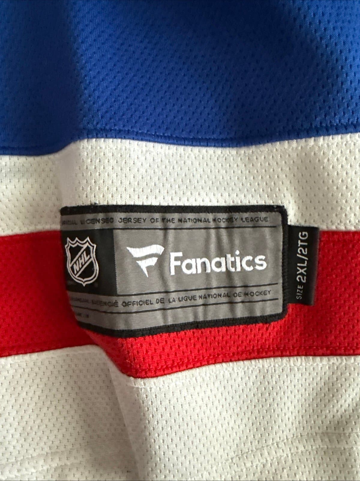 Men’s Fanatics New York Rangers Ryan McDonagh #27 NHL Jersey Size 2XL - Blue - Thumbnail 3