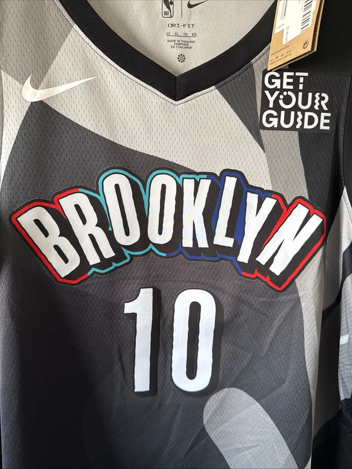 Men’s Nike x KAWS Ben Simmons #10 Brooklyn Nets Swingman Jersey Sz 52 - NWT RARE - Thumbnail 2