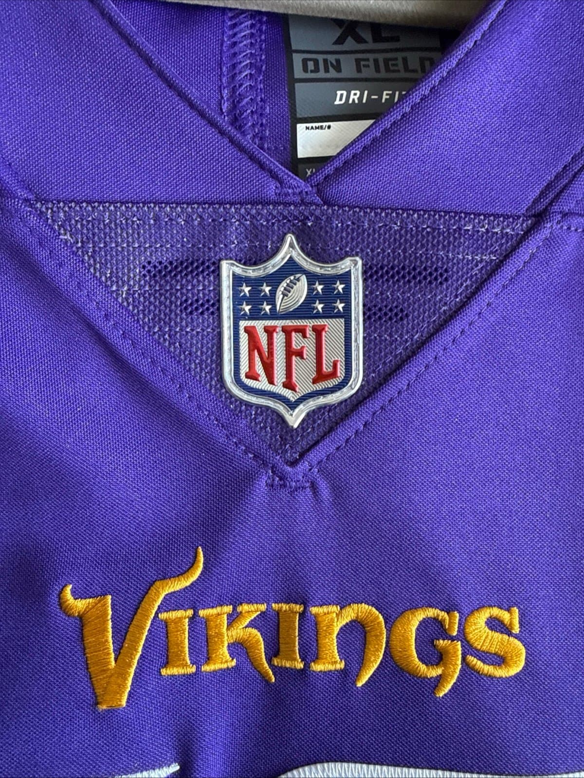 Men’s Nike Adam Thielen #19 Minnesota Vikings Mens Vapor Lmtd Jersey Sz XL RARE - Thumbnail 5