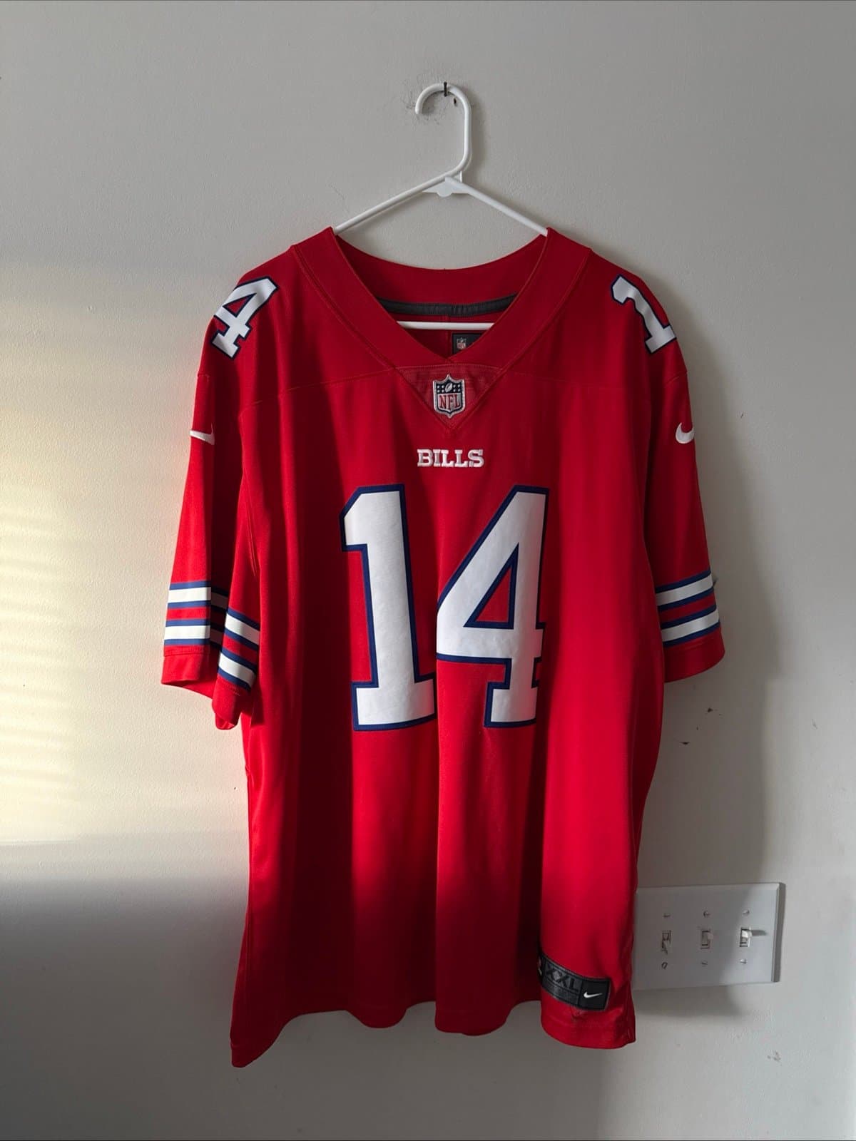 MEN’S NIKE SAMMY WATKINS #14 BUFFALO BILLS VAPOR LMTD JERSEY SZ 2XL - RED RARE - Image 1