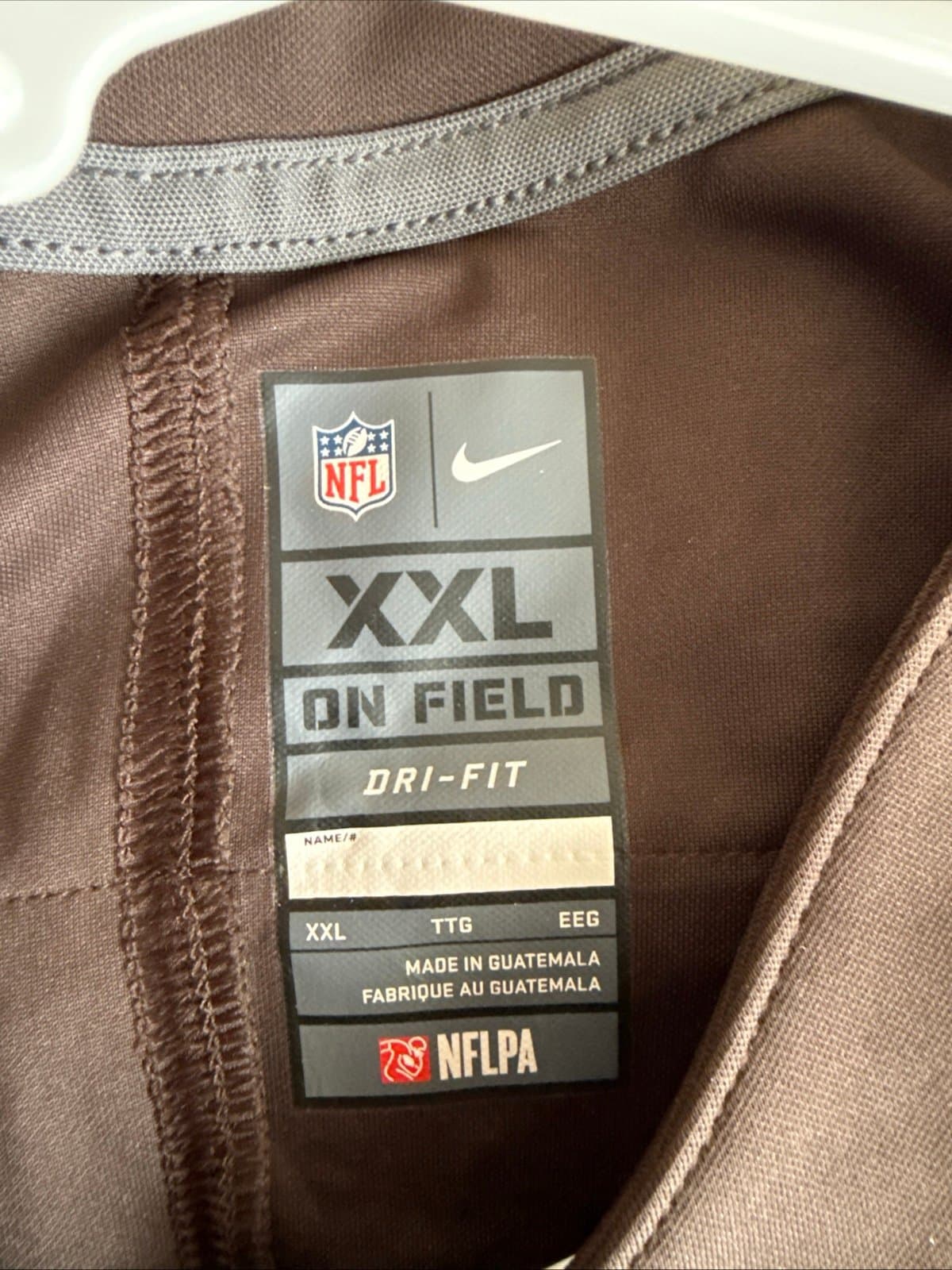 MEN’S NIKE JOE HADEN #23 CLEVELAND BROWNS VAPOR LMTD JERSEY SZ 2XL - RARE - Thumbnail 4