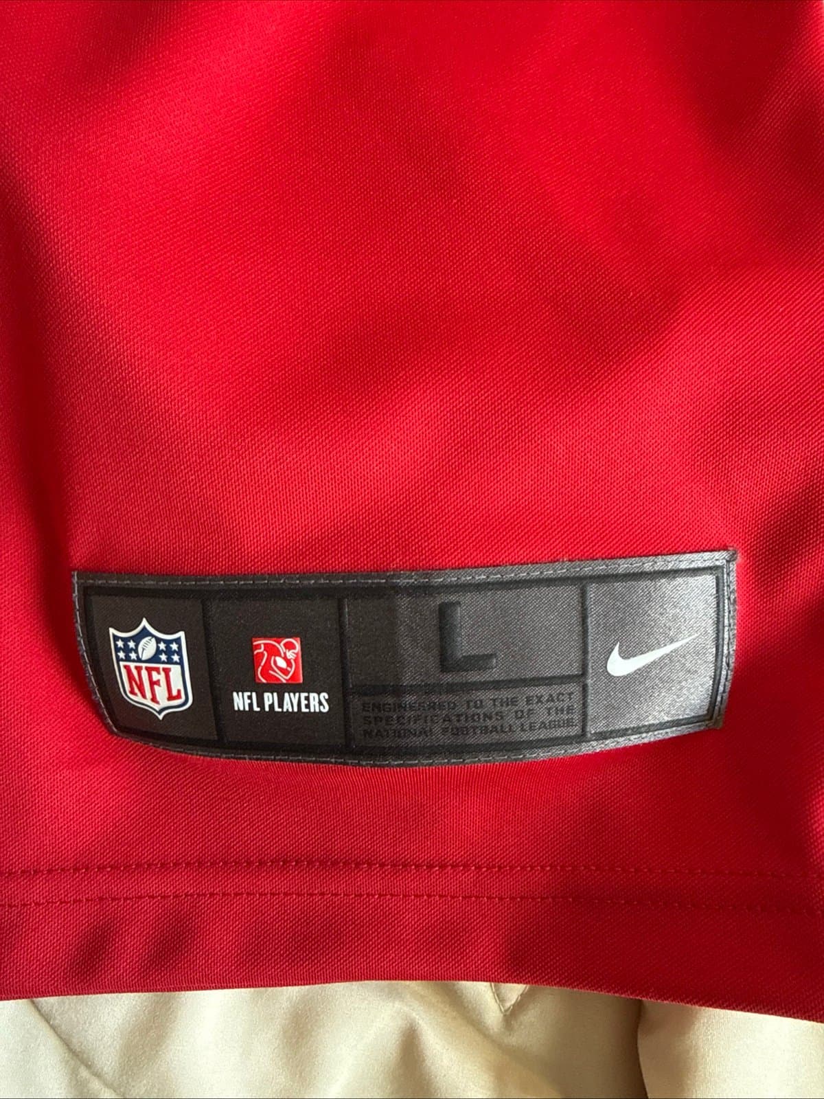 Men's Nike Matt Ryan #2 Atlanta Falcons Vapor Limited Jersey Sz L - Red RARE - Thumbnail 3