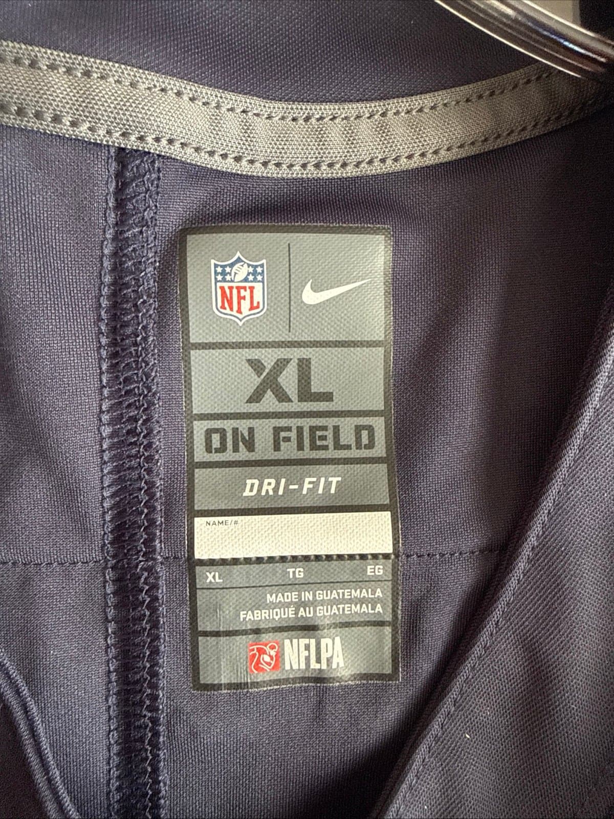 Men’s Nike Alshon Jeffery #17 Chicago Bears Vapor Lmtd Jersey Sz XL - Blue RARE - Thumbnail 4