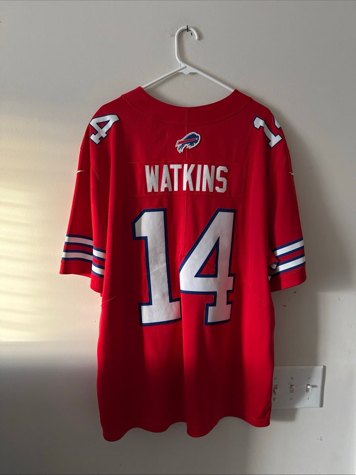 MEN’S NIKE SAMMY WATKINS #14 BUFFALO BILLS VAPOR LMTD JERSEY SZ 2XL - RED RARE - Thumbnail 6