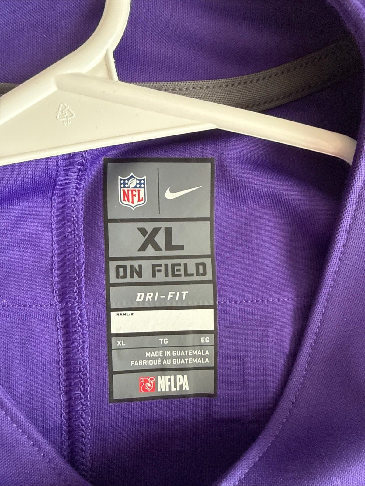 Men’s Nike Justin Jefferson #18 Minnesota Vikings Vapor Lmtd Jersey Size XL RARE - Thumbnail 4