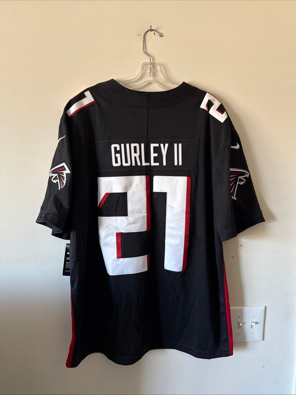Men’s Nike Todd Gurley II #21 Atlanta Falcons Vapor Lmtd Jersey Sz 2XL NWT RARE - Thumbnail 7
