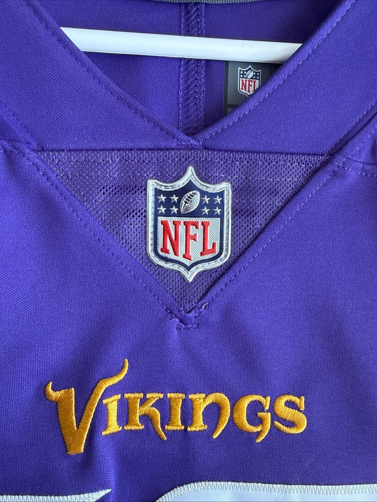 Men’s Nike Justin Jefferson #18 Minnesota Vikings Vapor Lmtd Jersey Size XL RARE - Thumbnail 5