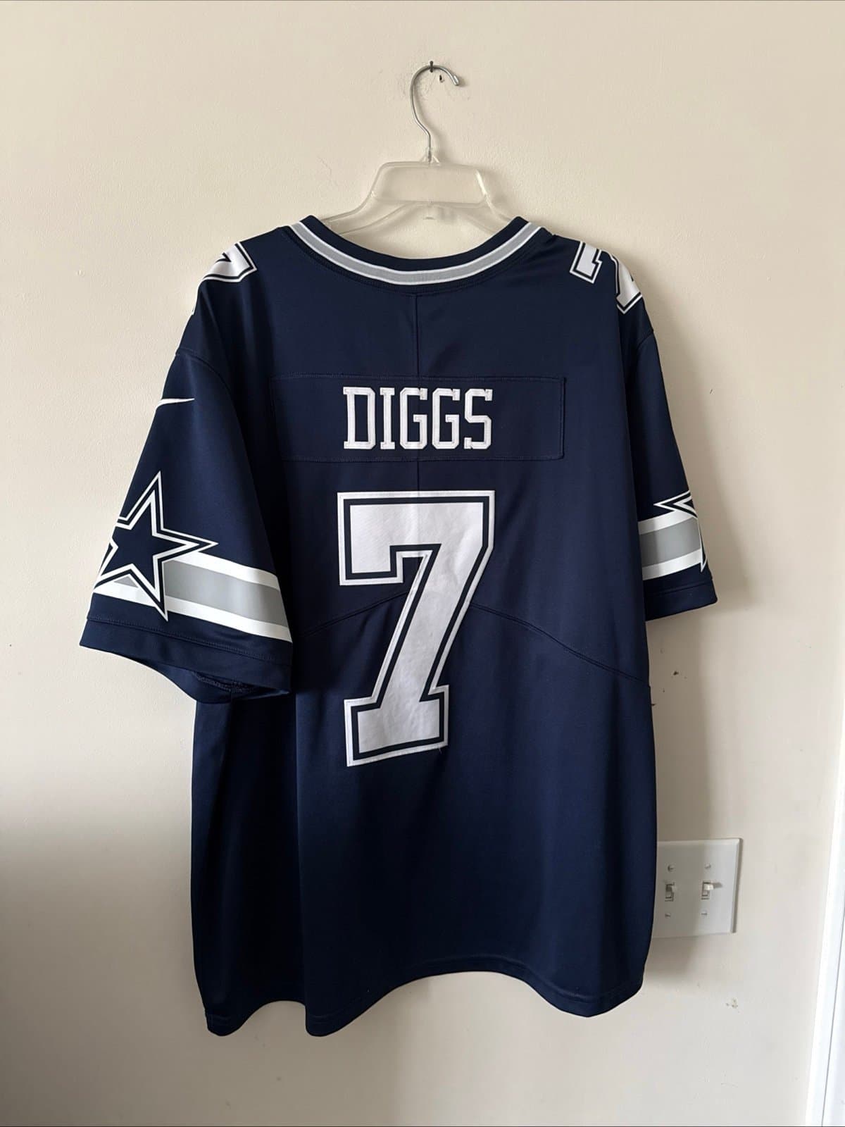 Men’s Nike Trevon Diggs #7 Dallas Cowboys Vapor Limited Jersey Sz 3XL - Blue - Thumbnail 7
