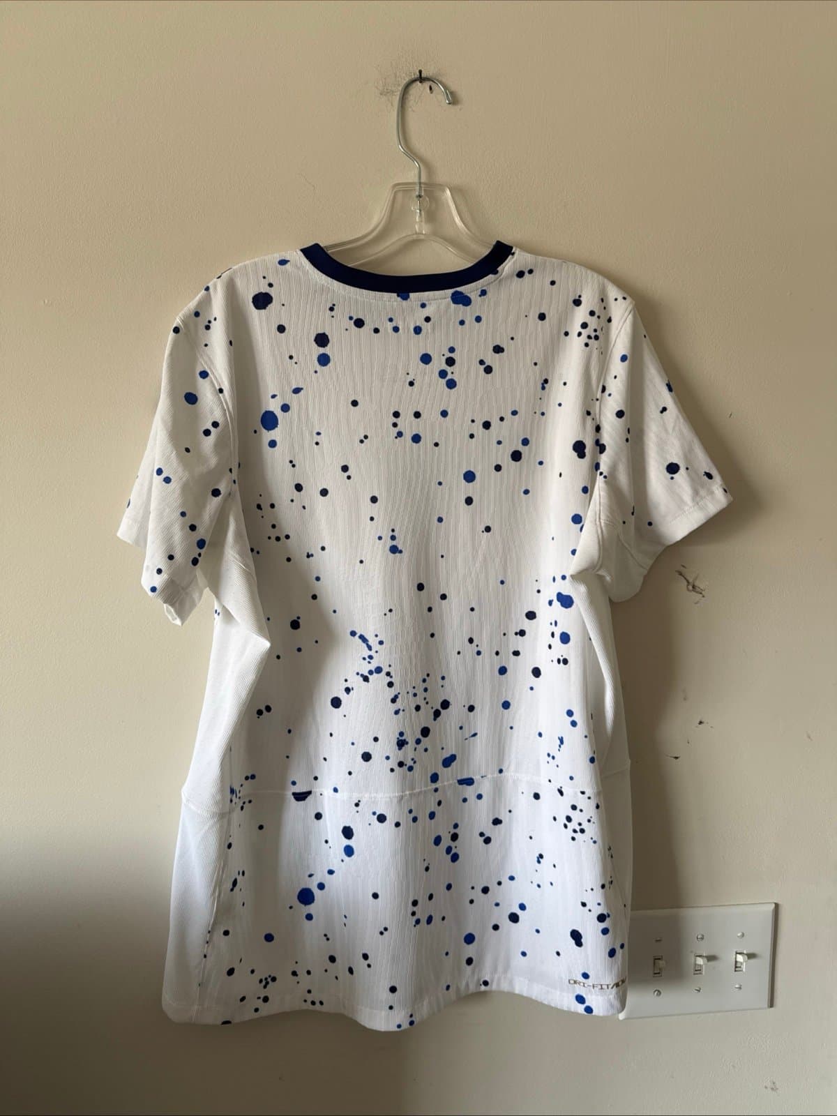 Men’s Nike 2023 USMNT ADV Authentic Soccer Home Jersey Sz 2XL - White RARE - Thumbnail 6