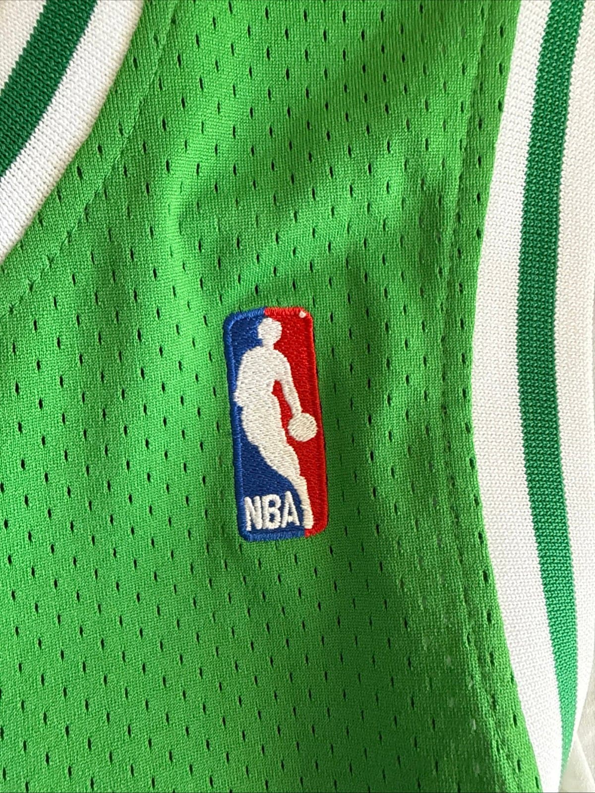 Men’s Adidas Paul Pierce #34 Boston Celtics Authentic Jersey Sz 52 - Green - Thumbnail 5