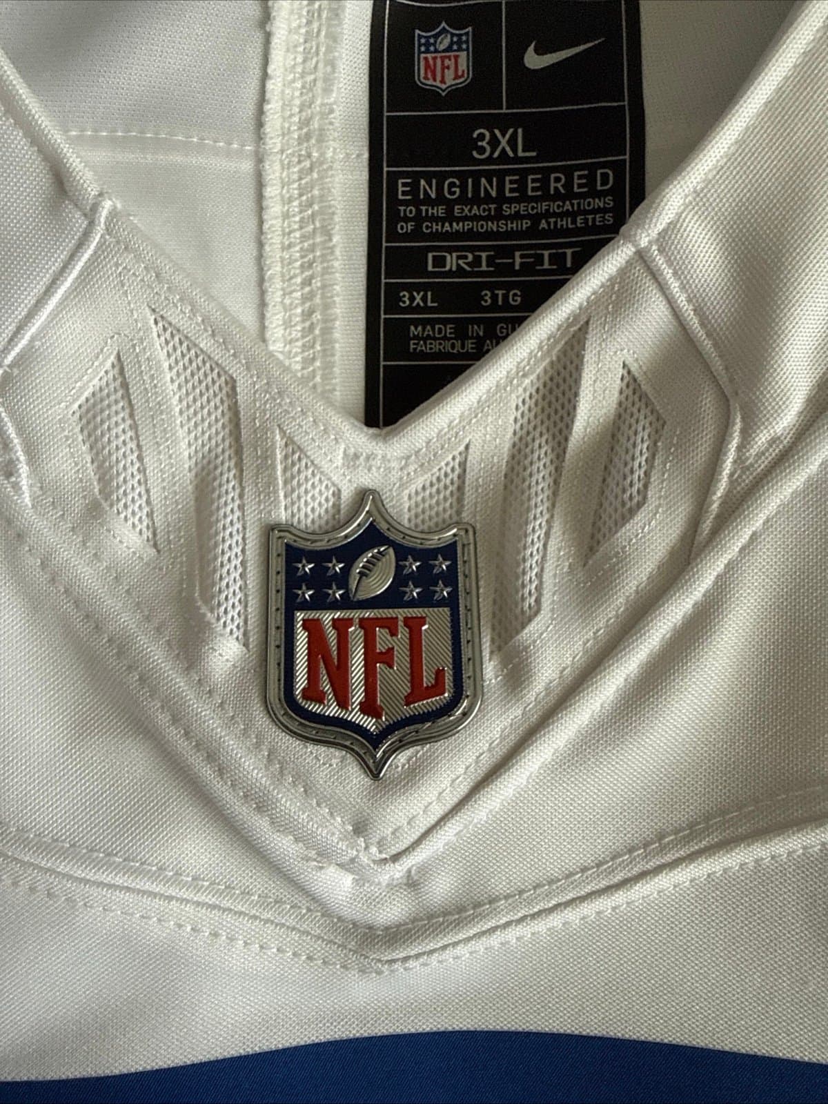 Men’s Nike Trevon Diggs #7 Dallas Cowboys Vapor Limited Jersey Sz 3XL - White - Thumbnail 5