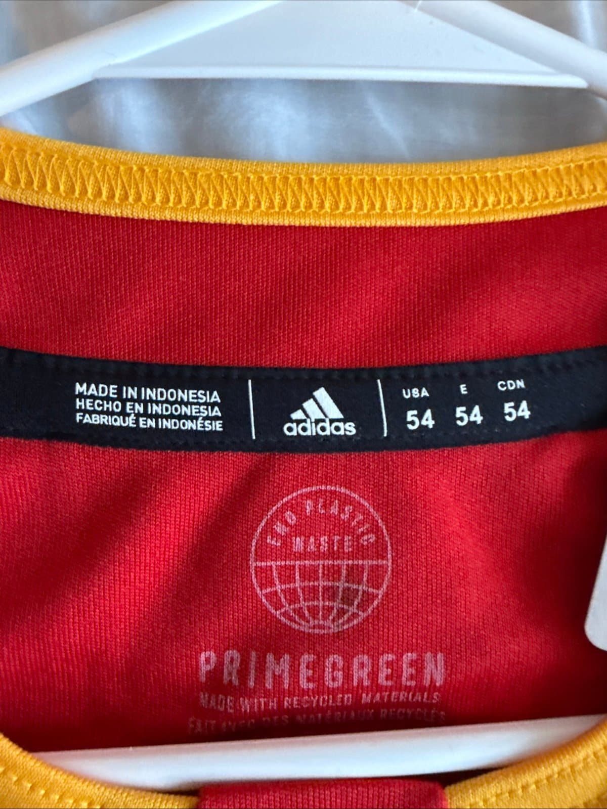 Men’s Adidas Matthew Tkachuk #19 Calgary Flames Authentic Home Jersey Sz 54 NWT - Thumbnail 3