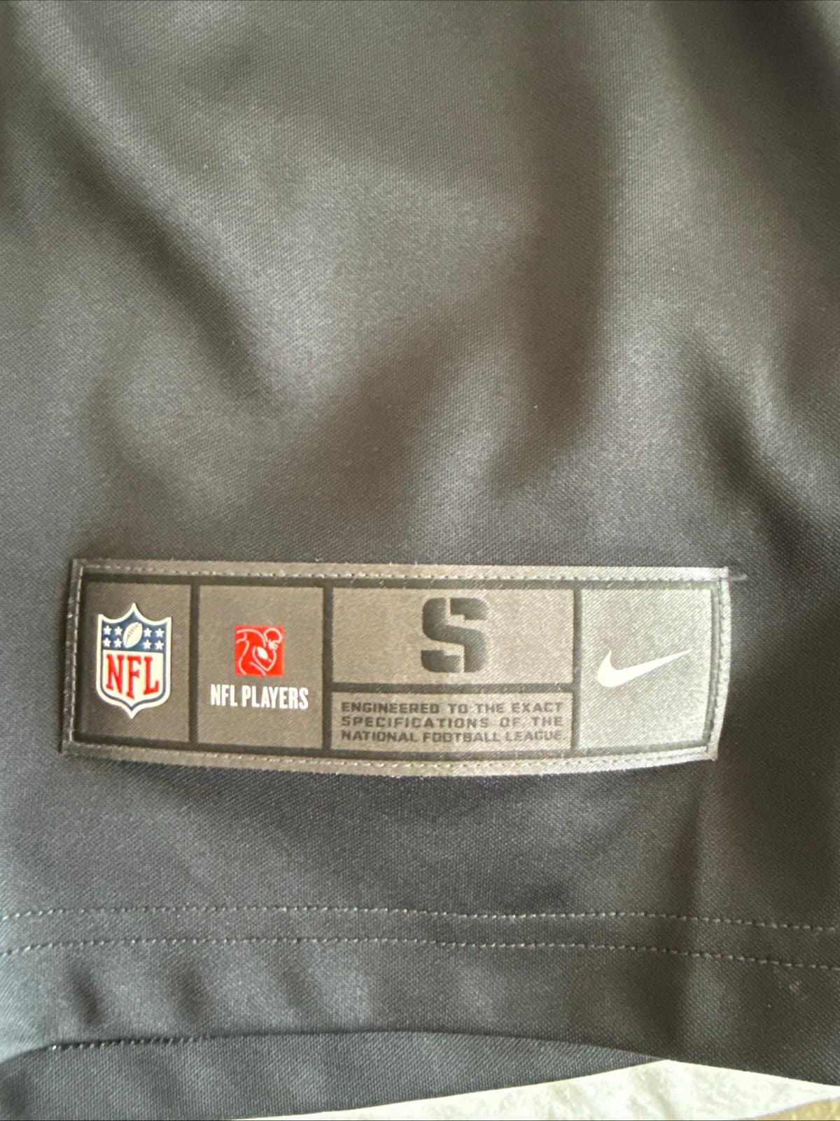 Men’s Nike CHRISTIAN MCCAFFREY #22 Carolina Panthers Vapor Lmtd Jersey Sz S - Thumbnail 3