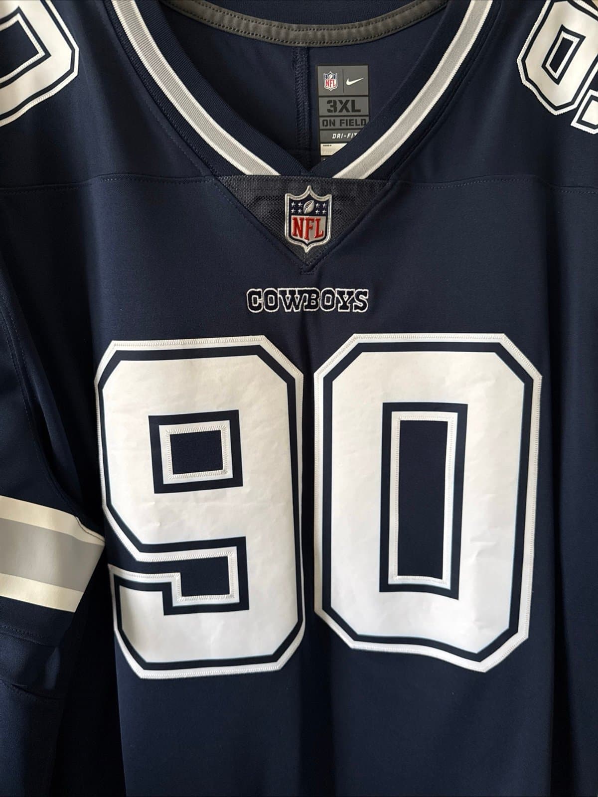 Men’s Nike DeMarcus Lawrence #90 Dallas Cowboys Vapor Lmtd Jersey Sz 3XL - RARE - Thumbnail 2