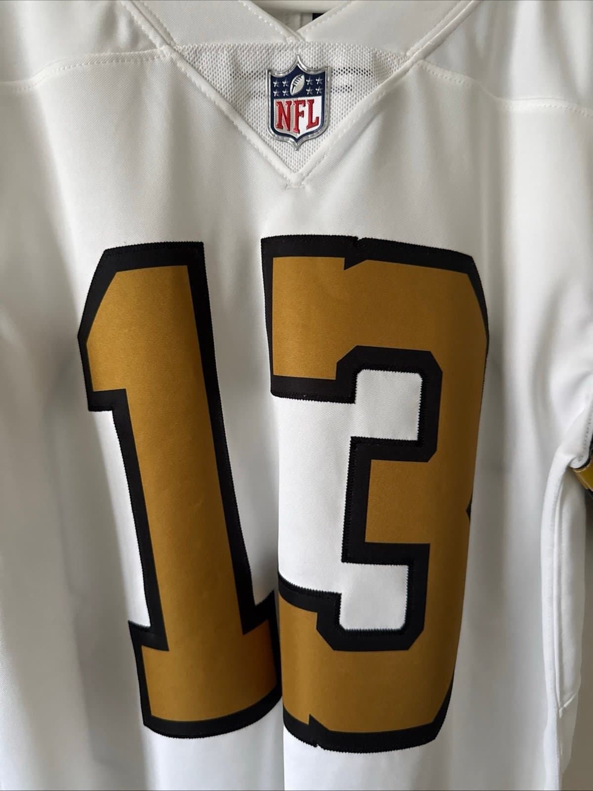 Men’s Nike Michael Thomas #13 NO Saints Vapor Lmtd Color Rush Jersey Sz S - RARE - Thumbnail 2