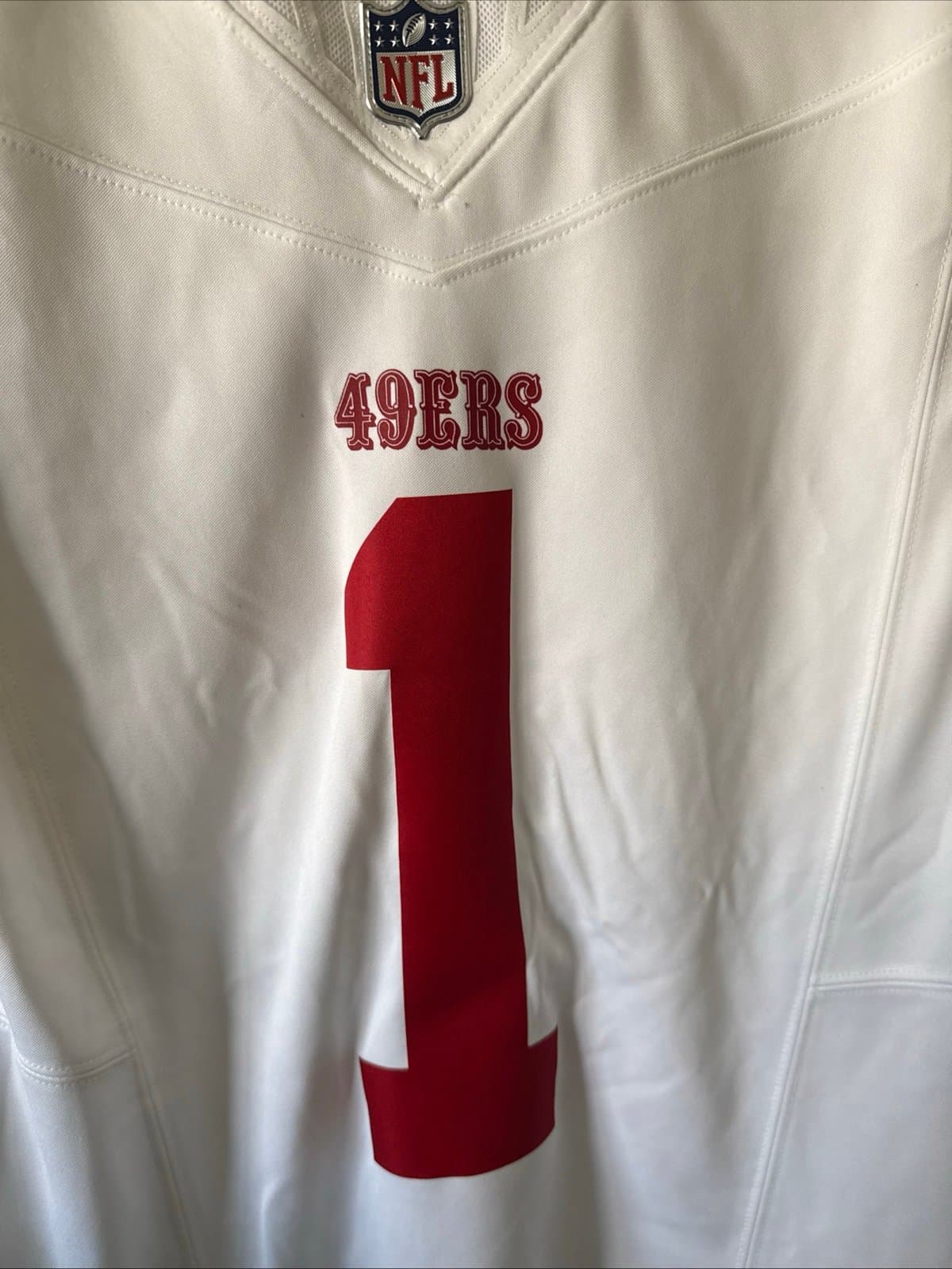 MEN’S NIKE DEEBO SAMUEL SR #1 SAN FRANCISCO 49ers VAPOR LMTD JERSEY SZ M - RARE - Thumbnail 2