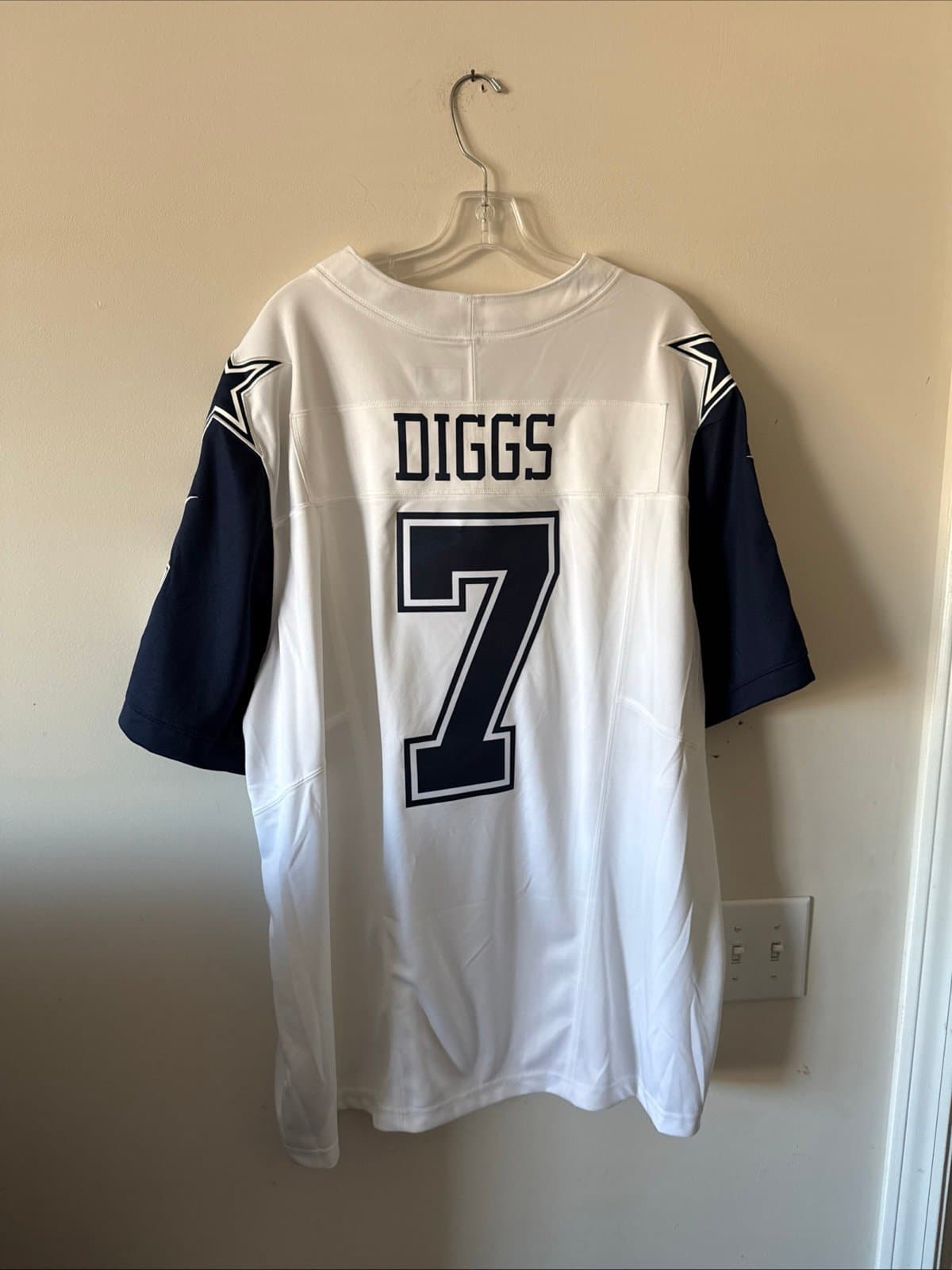 Men’s Nike Trevon Diggs #7 Dallas Cowboys Vapor Limited Jersey Sz 3XL - White - Thumbnail 7