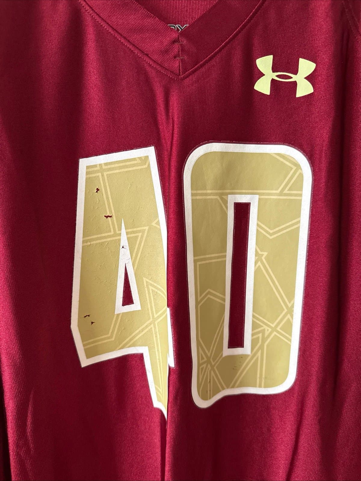 Men’s Under Armour Luke Kuechly #40 Boston College Eagles Jersey Sz 2XL - RARE - Thumbnail 2