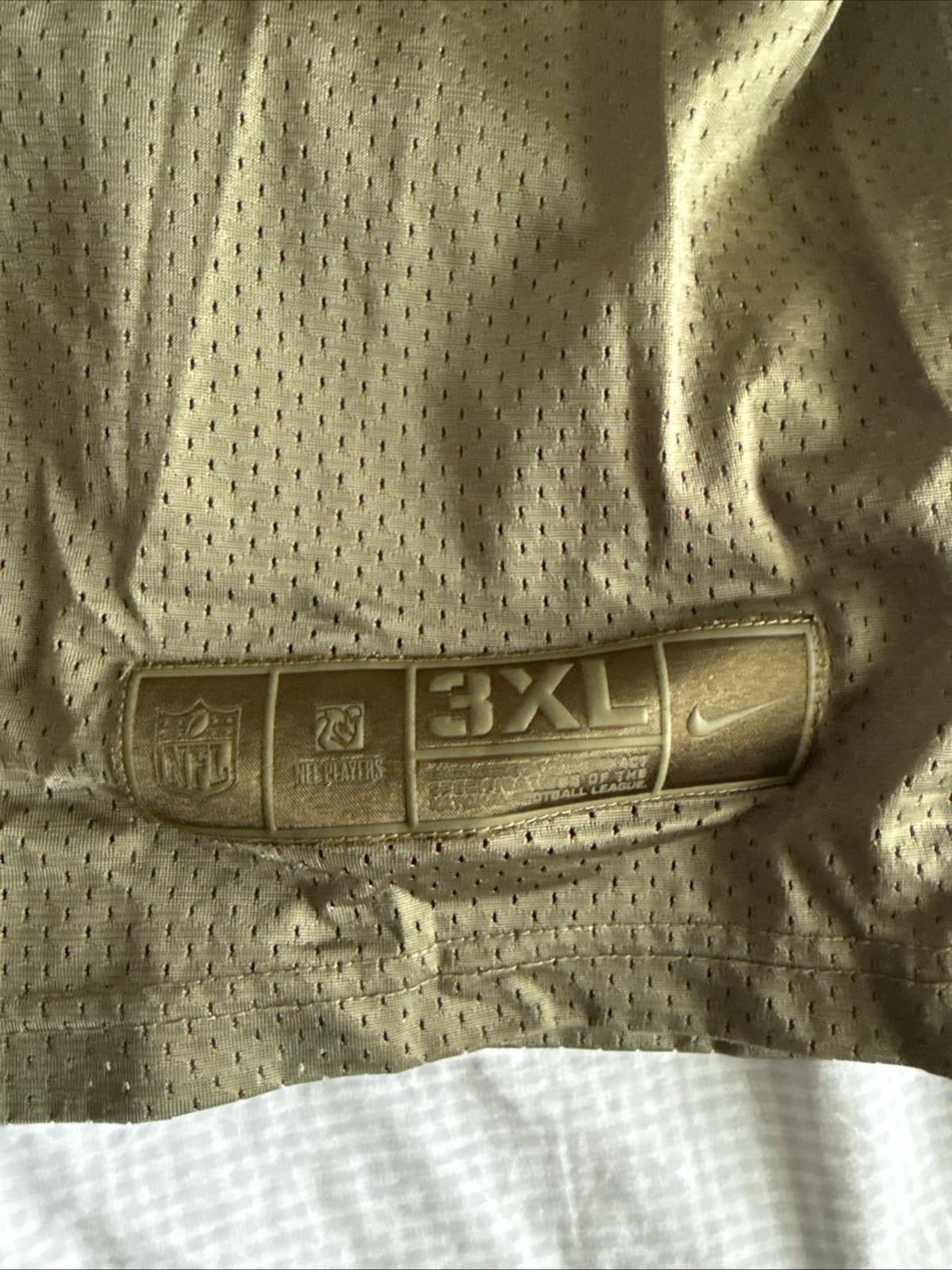 Men’s Nike Dak Precott #4 Dallas Cowboys 2019 Salute To Service Jersey Sz 3XL - Thumbnail 3