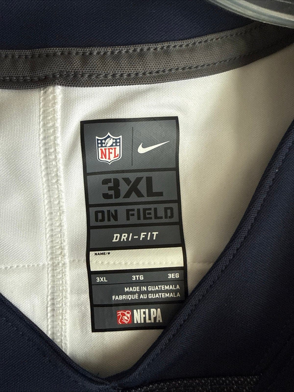 Mens Nike Dak Prescott #4 Dallas Cowboys VAPOR LMTD Throwback NFL Jersey Sz 3XL - Thumbnail 4